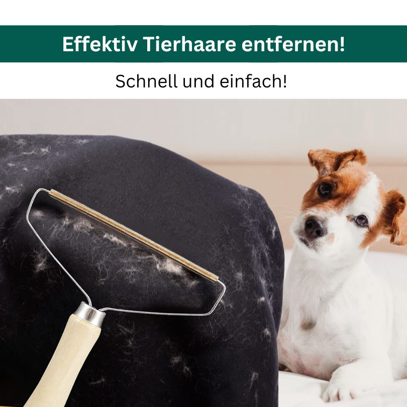 Tierhaarentferner Handschuh 2 Stück - Doppelseitiger Fell Magnet Für Katzen & Hunde